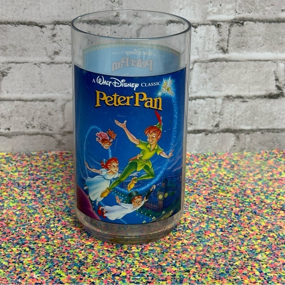 Disney Burger King Collector Series Cups 1994 Peter Pan
